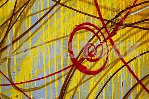 Fragment of grafiti on a concrete wall.Abstract background.