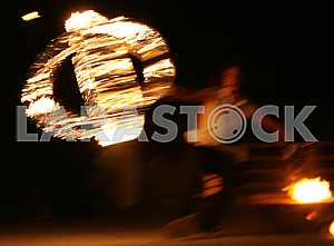 Fire show in Kiev