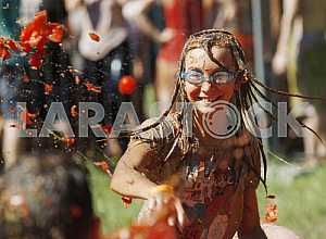 Festival Tomatina 2016 in Kiev