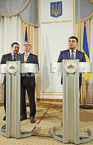 Pat Cox in Kiev