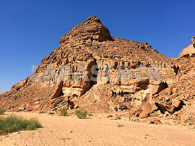 Mountain in the Sinai desert
