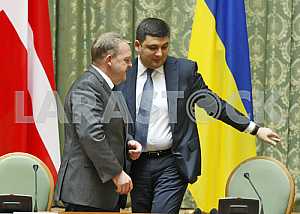 Meeting of Prime Ministers of Ukraine and Denmark in Kiev