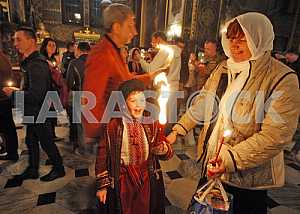 Easter celebrations in Kiev