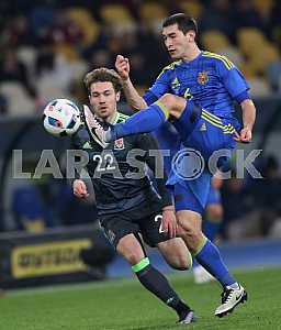 The national team of Ukraine - national team of Wales 1: 0