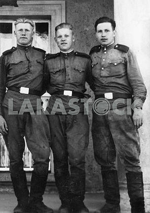 Soviet soldiers.