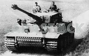 German heavy tank Tiger T-VI