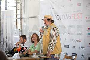 Preparation of modern art festival GogolFest