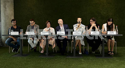 Press conference of the International Fashion Week Mercedes-Benz Kiev Fashion Days SS`18.