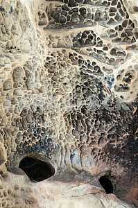 The texture of the stone
