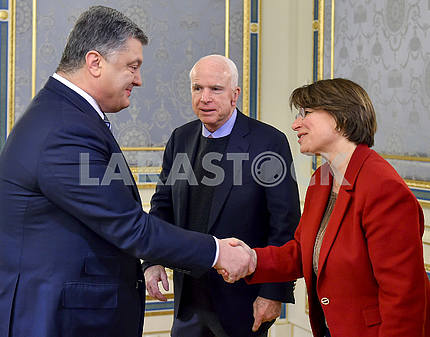 Peter Poroshenko and John McCain