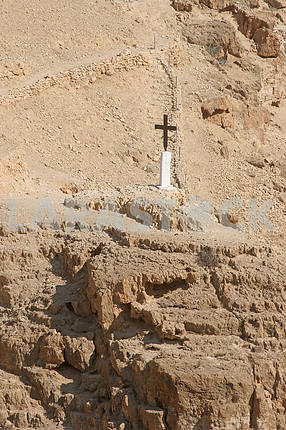 Cross, Judea desert, Israel