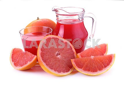 Grapefruit juice and fruit