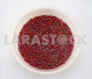 Red currant in water