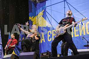 Alexander Yarmola - the leader of Ukrainian rock band '' Haydamaky '