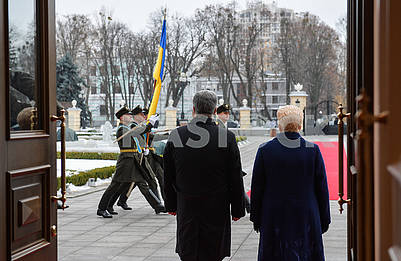 Dalia Grybauskaite and Petro Poroshenko