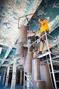 Preparation of modern art festival GogolFest