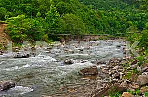 Suspension bridge