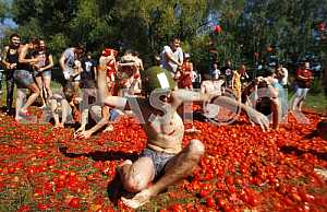 Festival Tomatina 2016 in Kiev