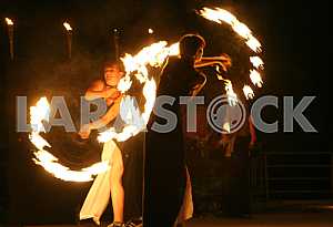 Fire show in Kiev