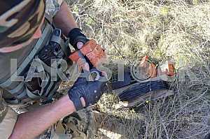 Training in case Sapper
