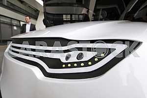 Presentation of the prototype of the first Ukrainian electric car Synchronous