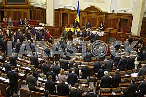 Заседание Верховной рады Украины