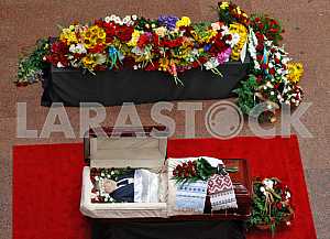 Farewell ceremony with Pavel Sheremet