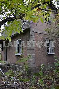 Ruined buildings in Avdeevka