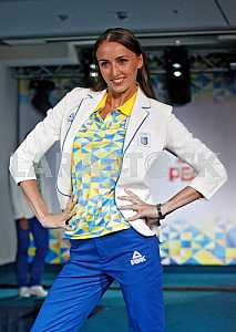 Presentation form of the Olympic team of Ukraine