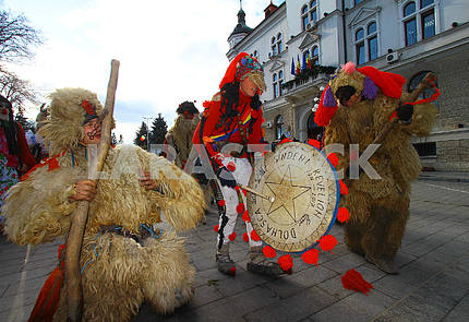 Participants of the Malanok Festival in Suceava