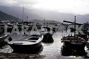 Boat station in Budva